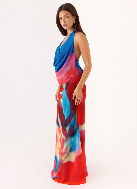 Mayu Maxi Dress - Twilight Petal