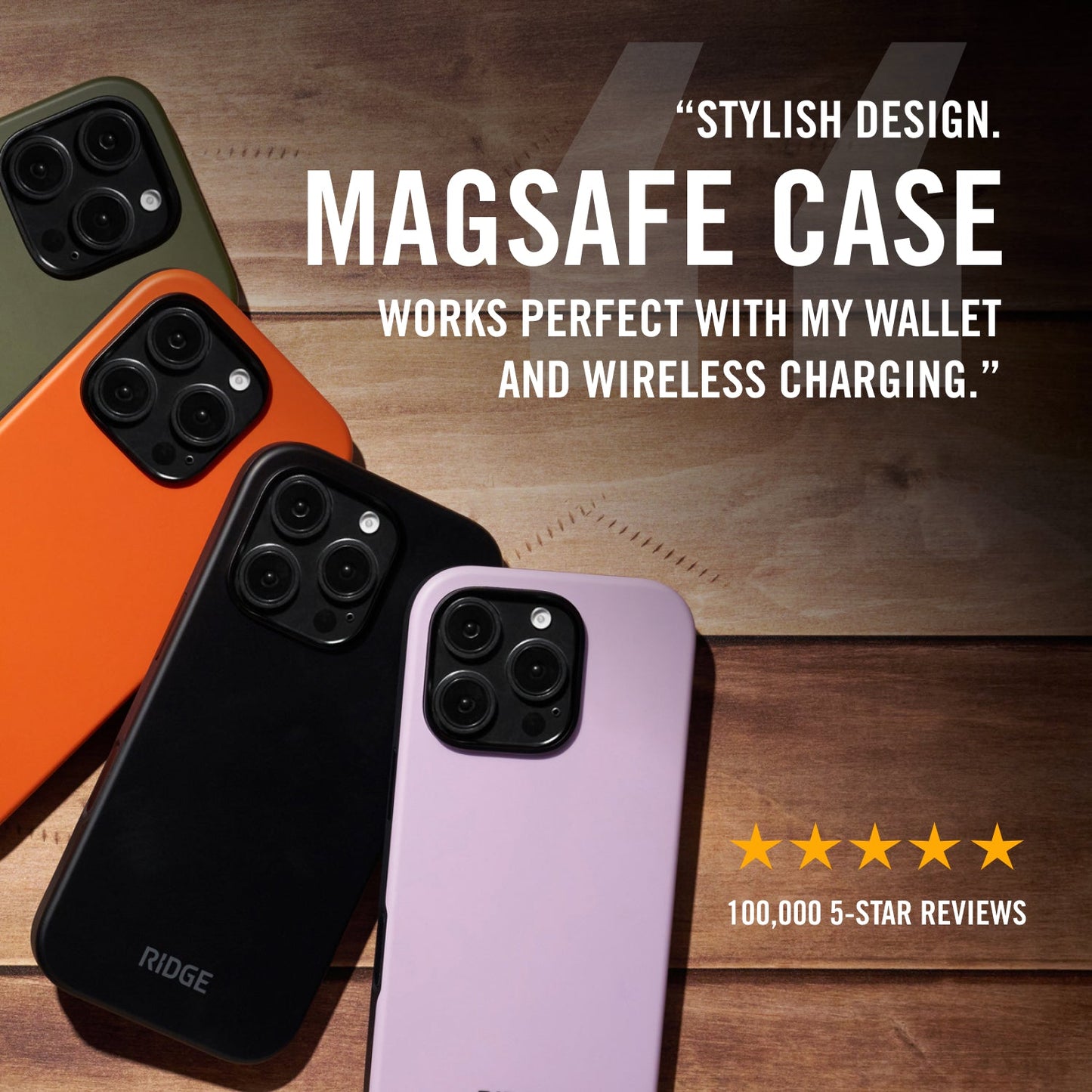 Ridge Phone Case - Basecamp Orange - iPhone 16 Pro Max