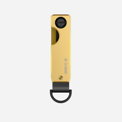 Ridge KeyCase - 24K Gold