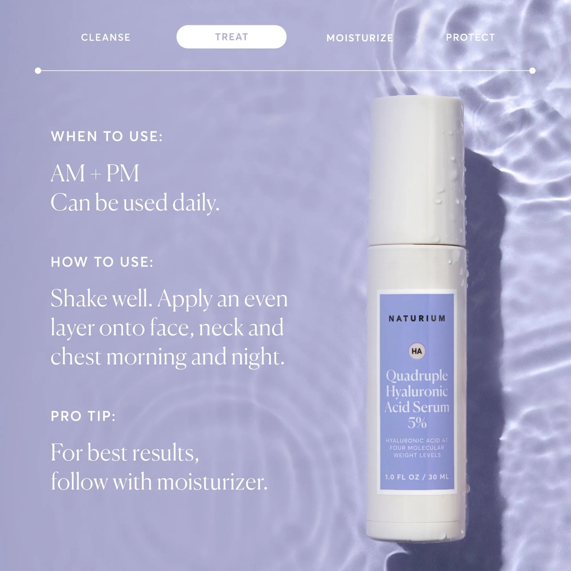 Quadruple Hyaluronic Acid Serum 5%