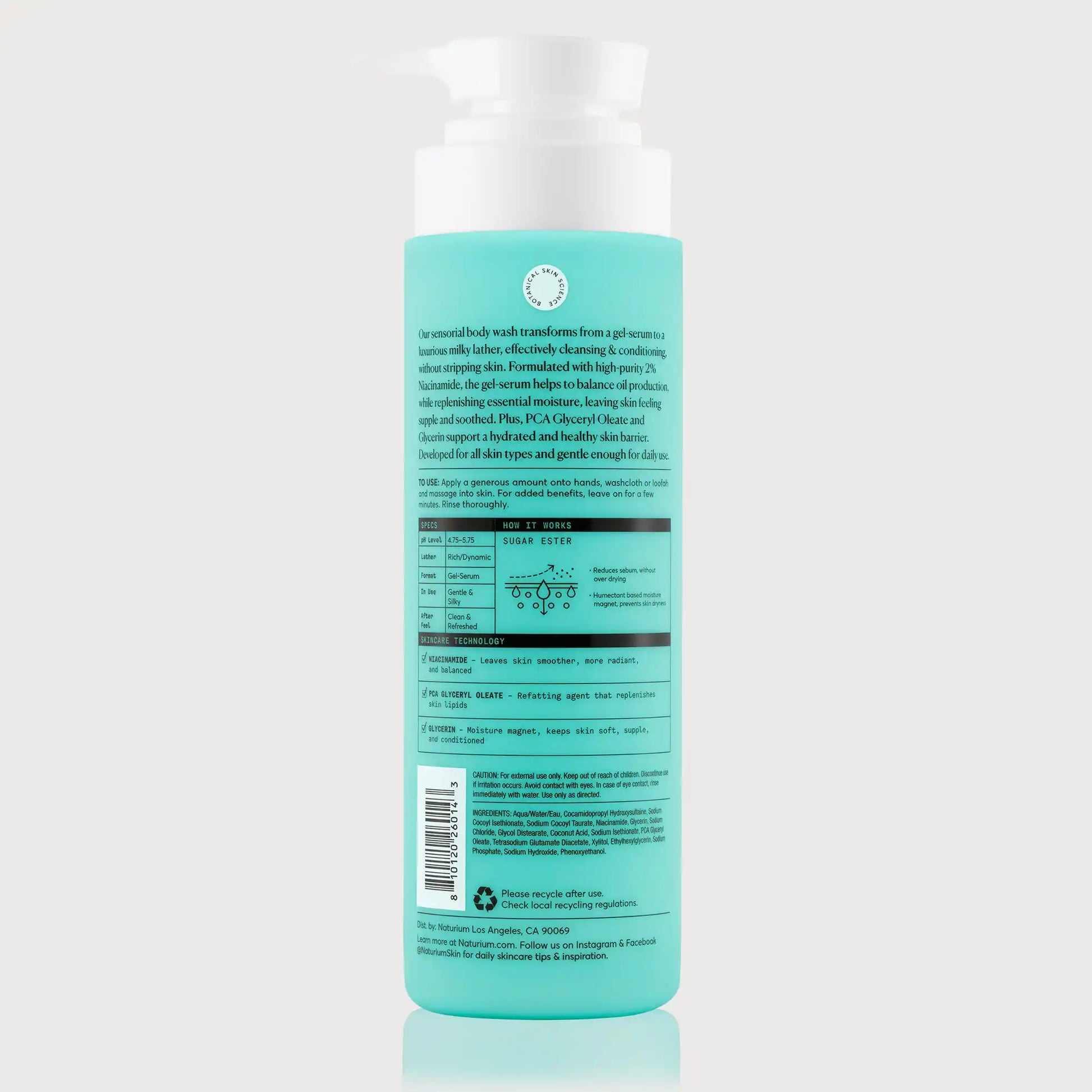 The Purifier Niacinamide Serum Body Wash