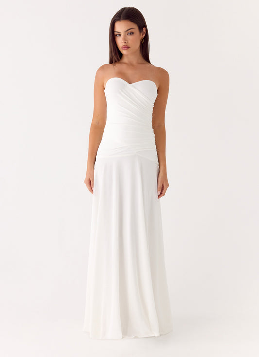 Ruben Maxi Dress - White
