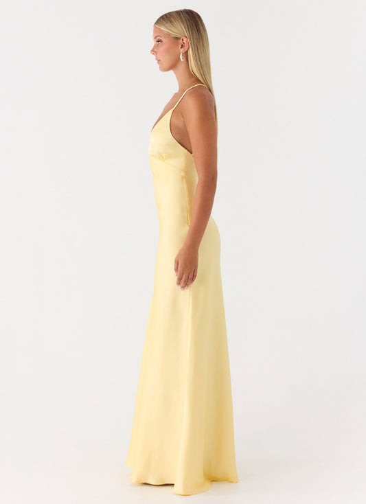 Sundowner Maxi Dress - Yellow
