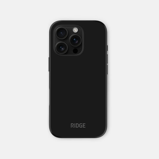 Ridge Phone Case - Matte Black - iPhone 16 Pro